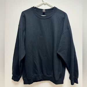 Black Gildan Crewneck